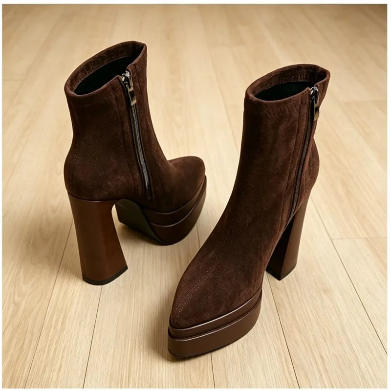 Giada Platform Ankle Boot