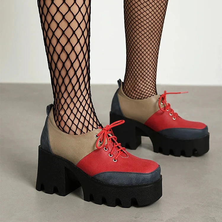 Marisette Platform Lace-Up Shoe