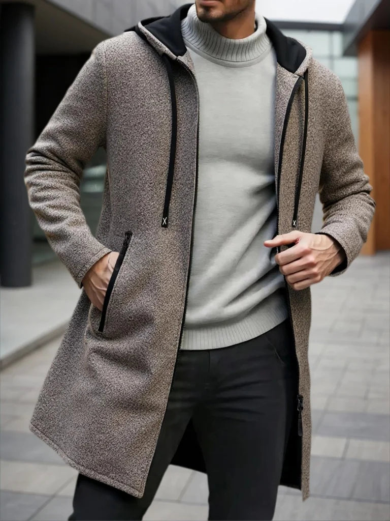 Garrison Zip Front Fleece Coat