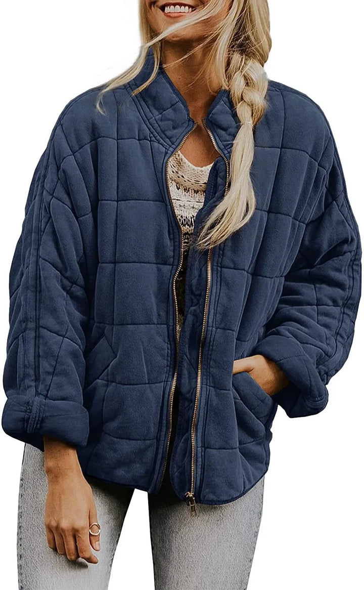 Larissa Quilted Bomber Jacket