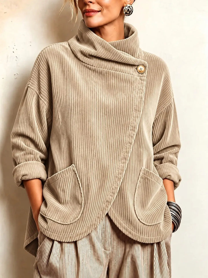Imogen Wrap Front Jacket