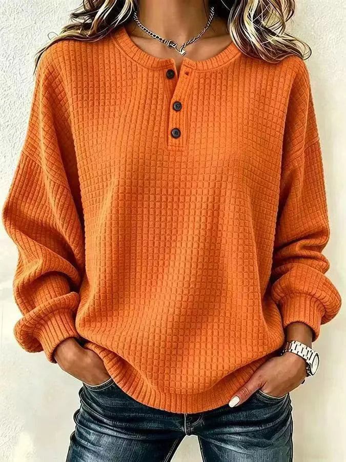 Juniper Waffle Knit Henley