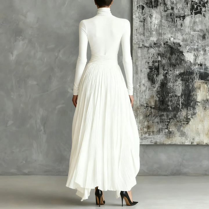 Isabeau Turtleneck Maxi Dress