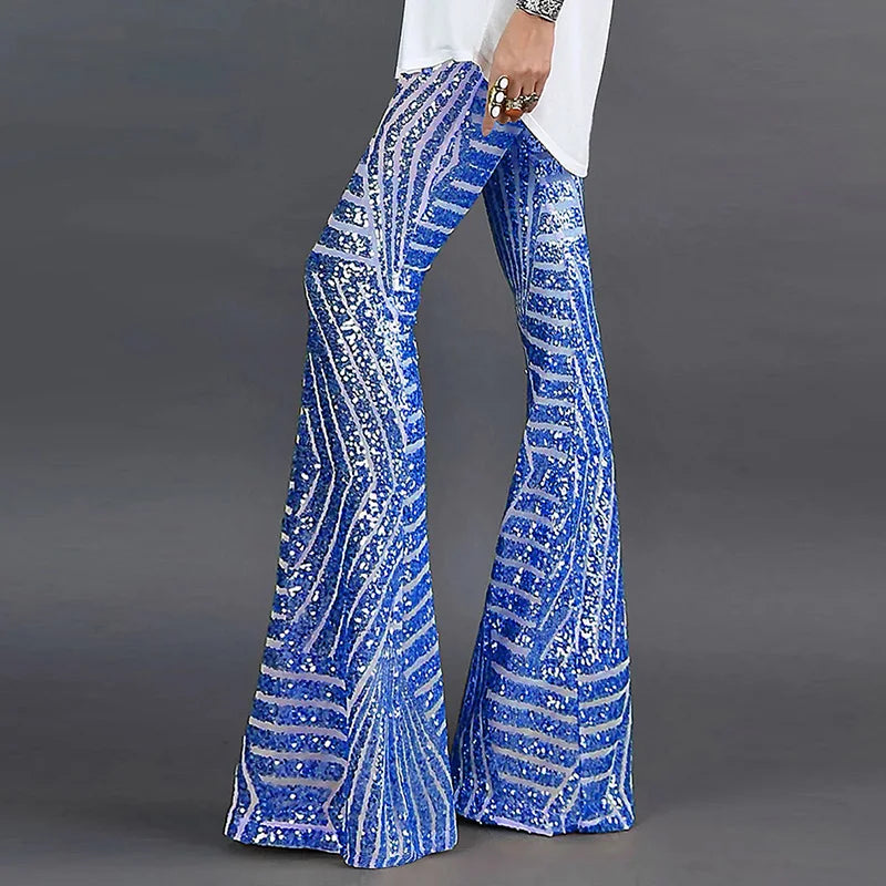 Siloh Sequin Flare Pants