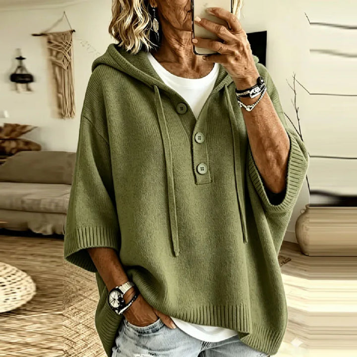 Savannah Hooded Knit Pullover