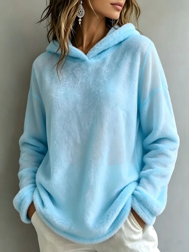 Winslet Fuzzy Fleece Hoodie