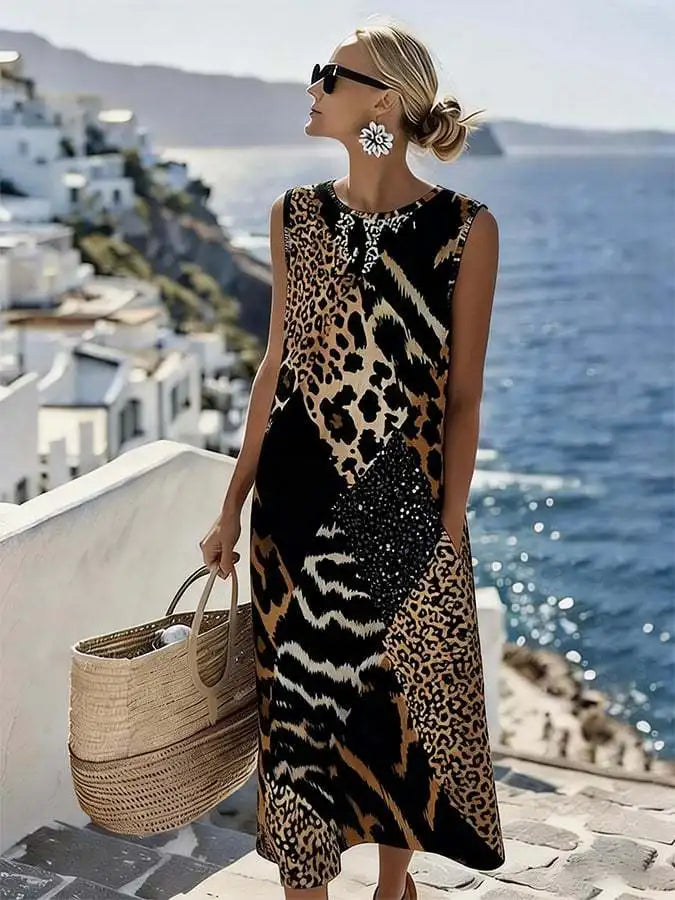 Wionna Relaxed A Line Maxi Dress