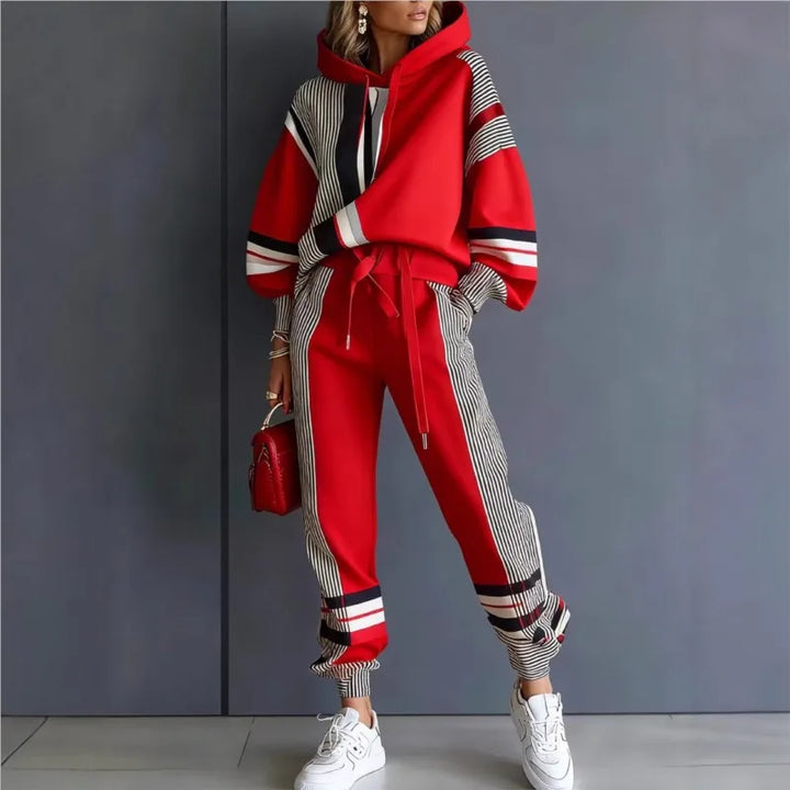 Minerva Drawstring Waist Jogger Set