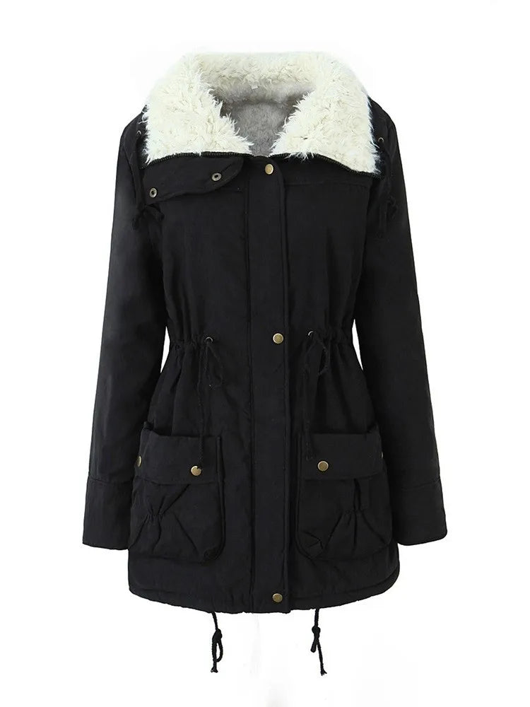 Harlow Drawstring Waist Parka