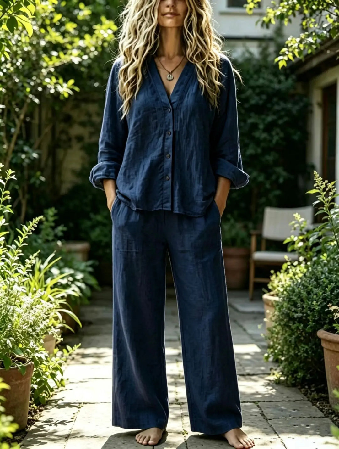 Brielle Relaxed Summer Two-Piece Set