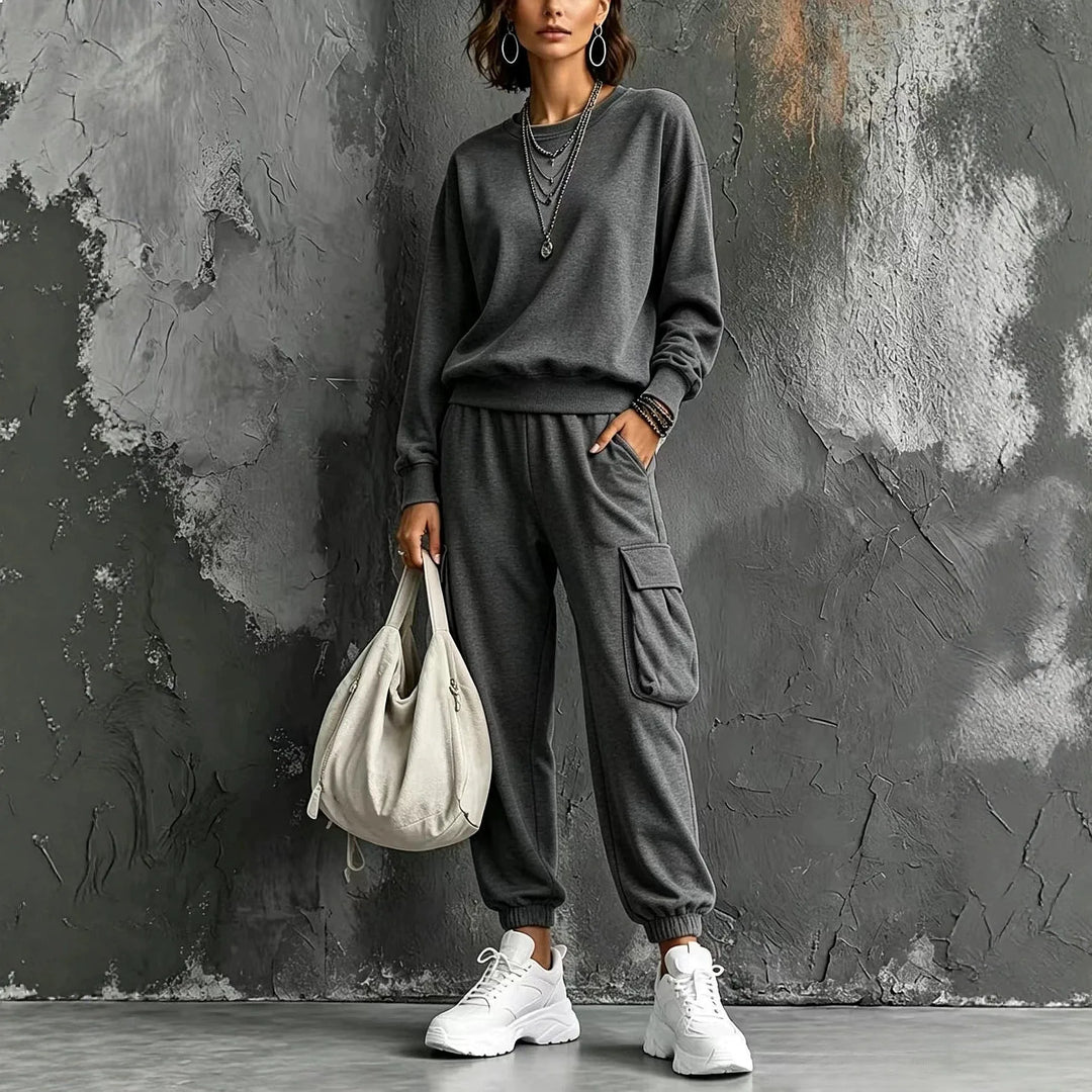 Kamila Crewneck Matching Set