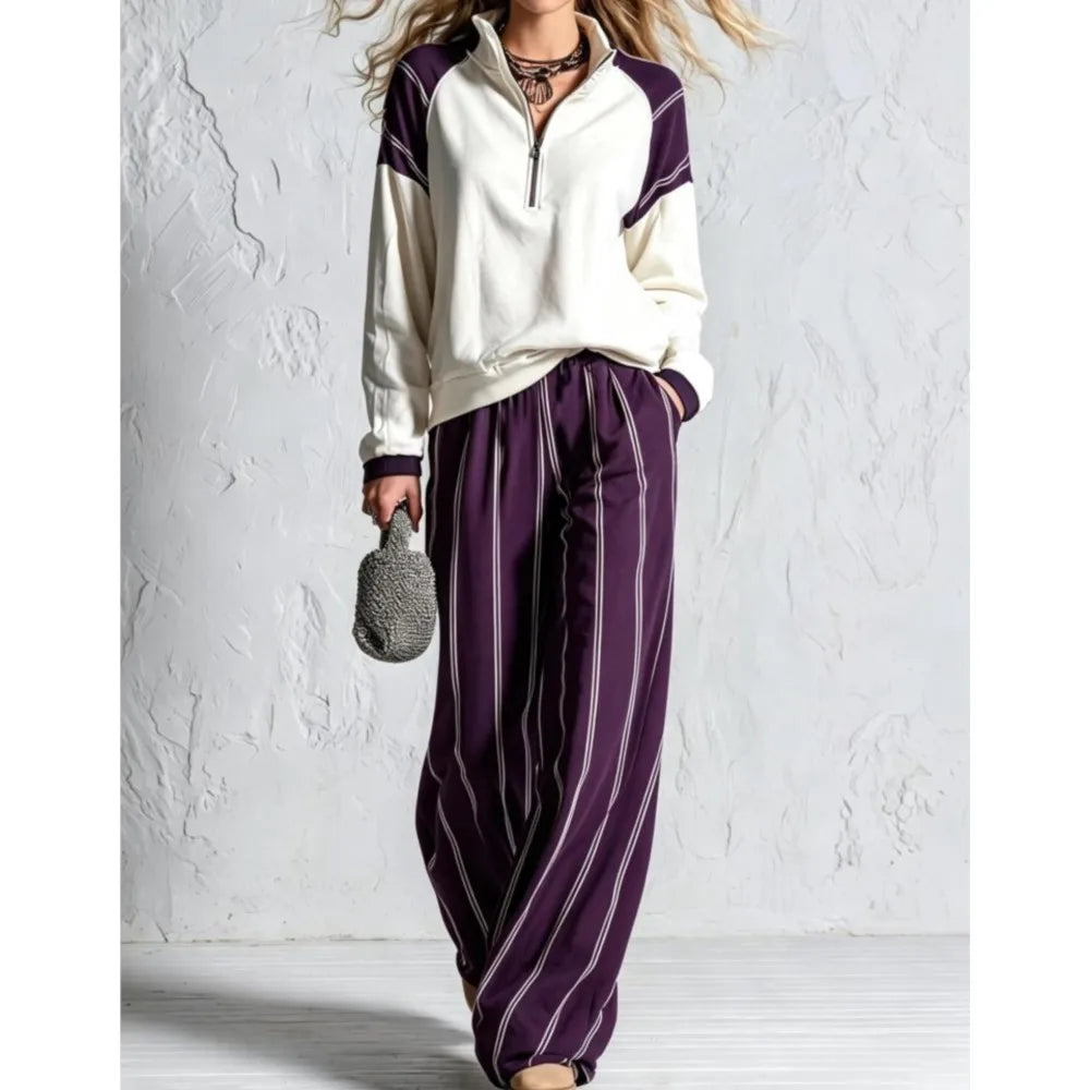 Solstice Quarter Zip Pant Set