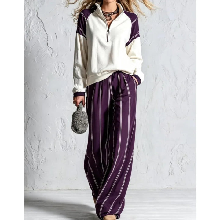 Solstice Quarter Zip Pant Set