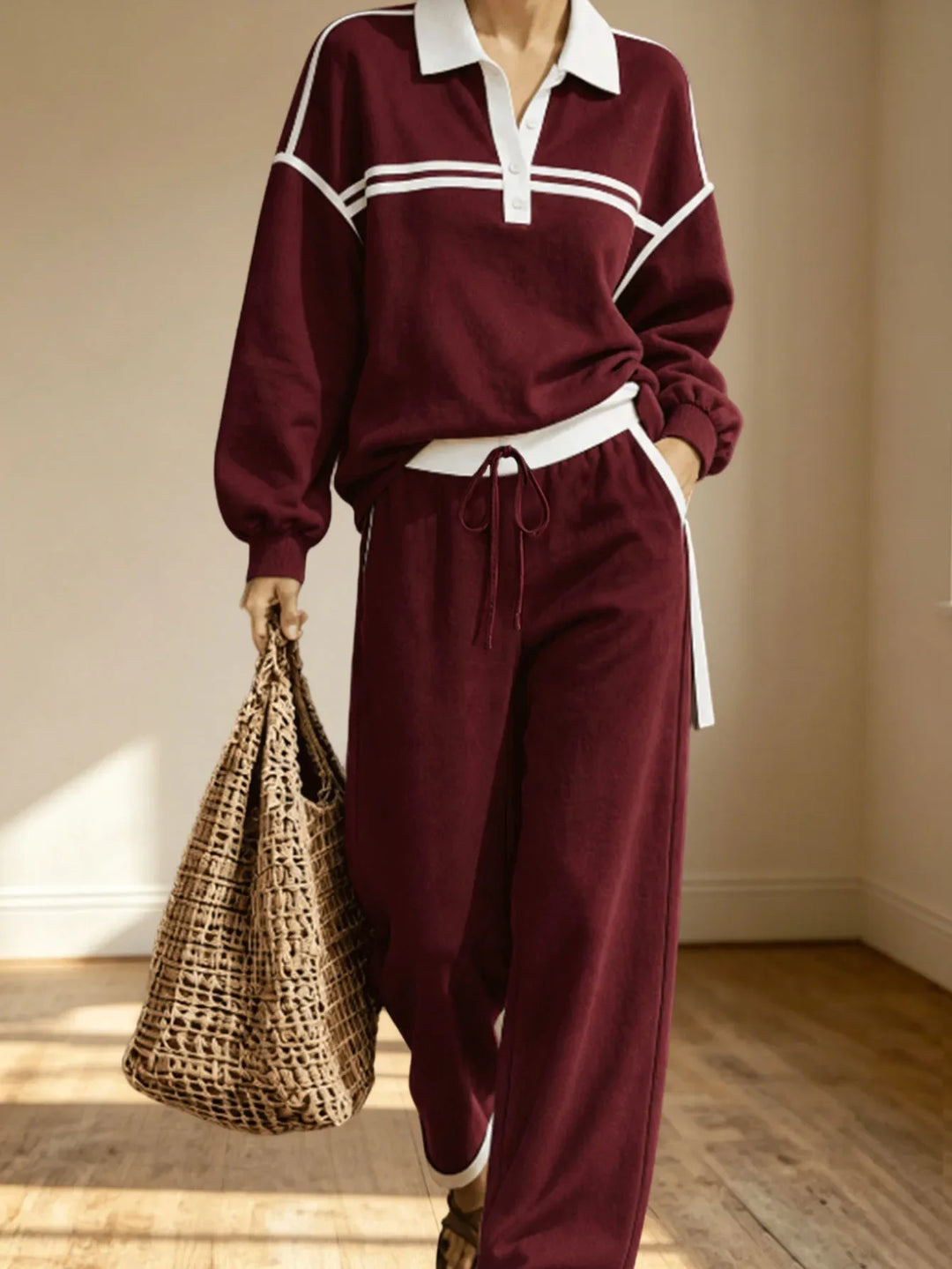 Yasleen Polo Activewear Set