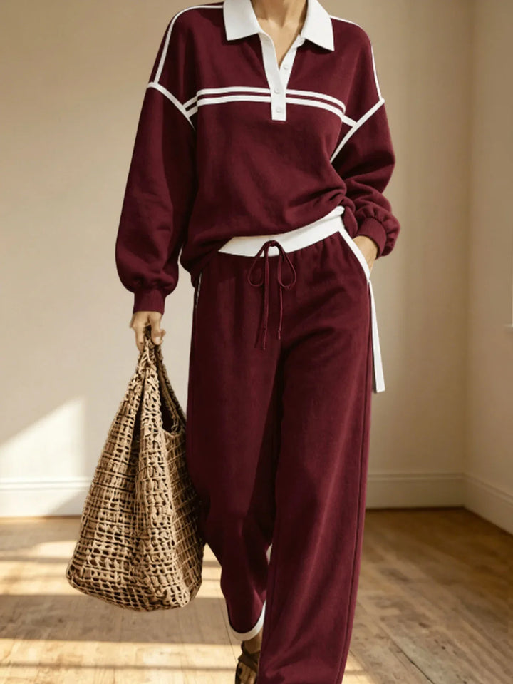 Yasleen Polo Activewear Set