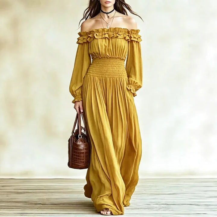 Umara Off Shoulder Maxi Dress