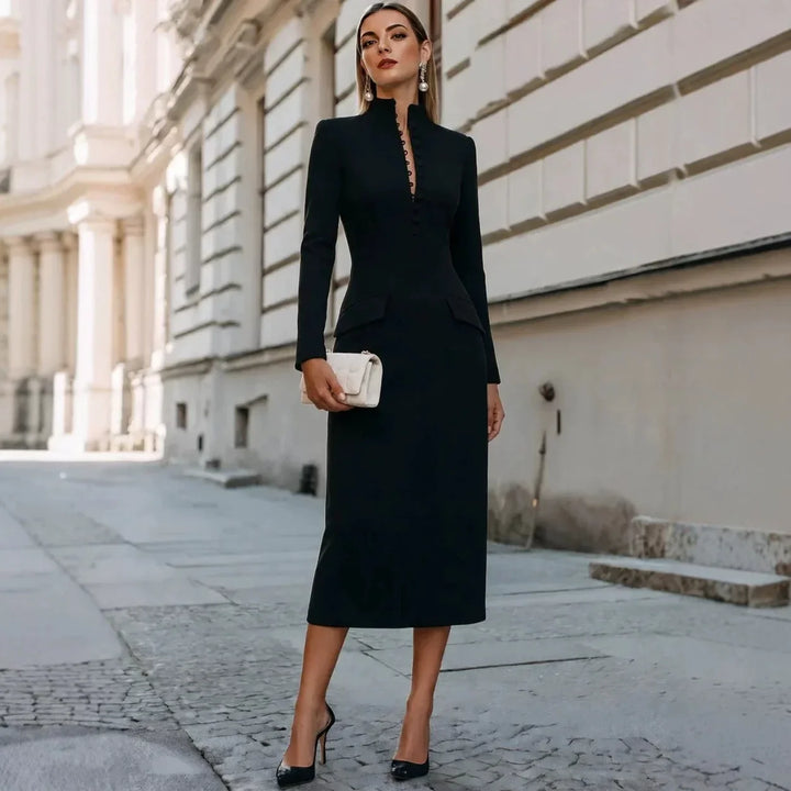 Fenwick Button Placket Dress