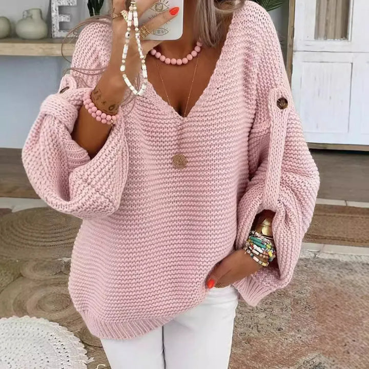 Nadette Lantern Sleeve Sweater