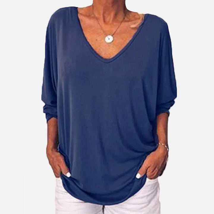 Liana V-Neck Button Top