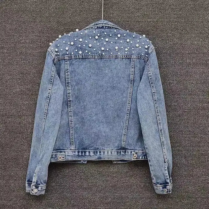 Orleena Studded Denim Jacket