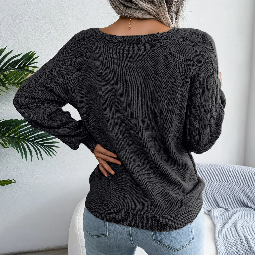 Marlowe Square Neck Sweater