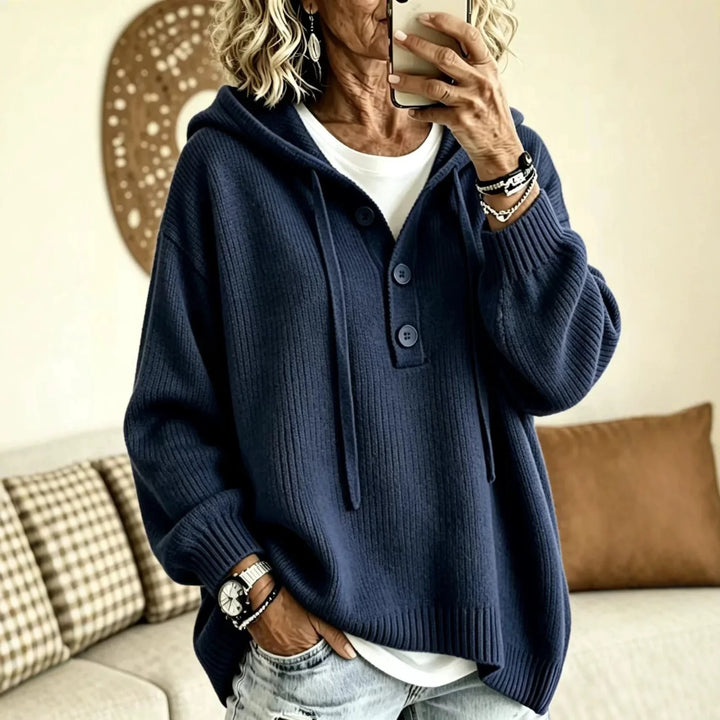 Fernwood Button Placket Hoodie