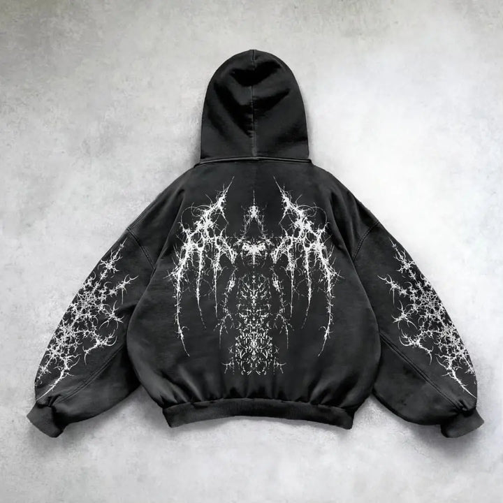 Ignatius Graphic Print Hoodie