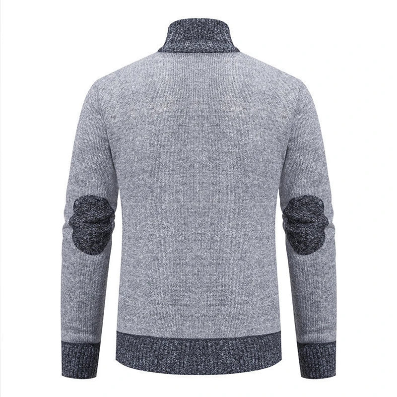 Leopold Stand Collar Cardigan