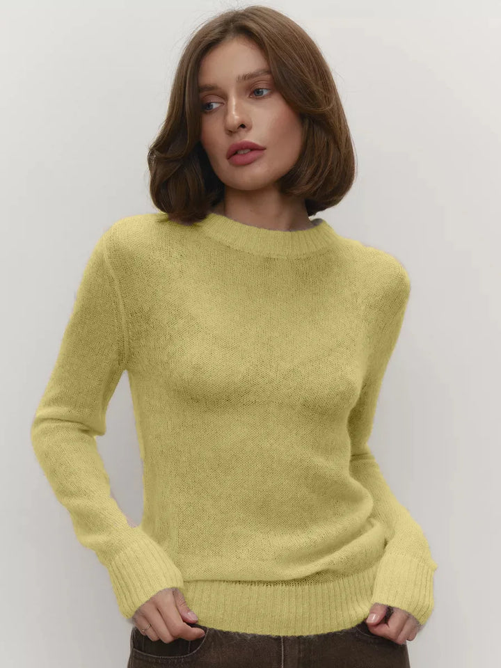 Sansa Mohair Knit Sweater
