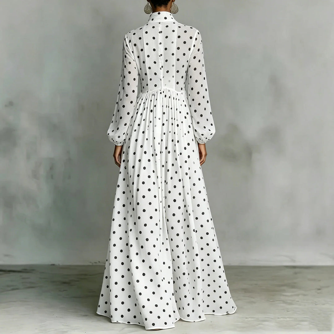 Tania Polka Dot Maxi Dress