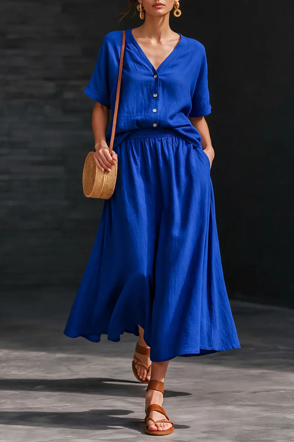 Annelise Elegant Relaxed Co-Ord Set
