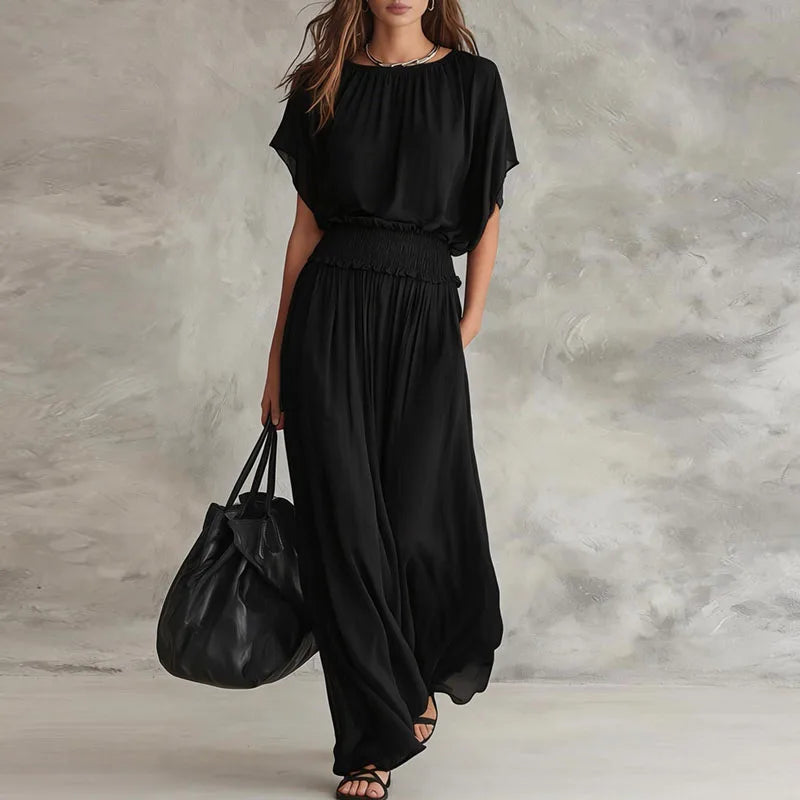 Arya High Waist Maxi Dress