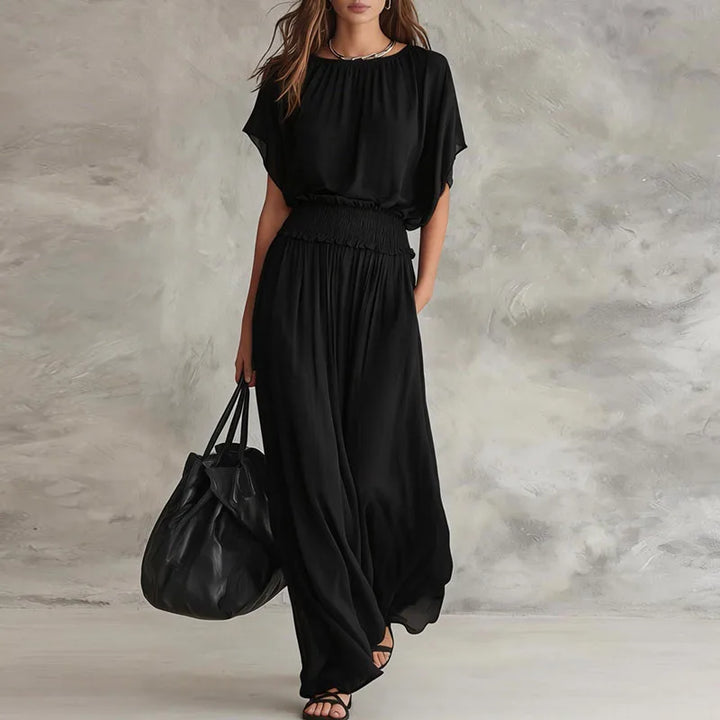 Arya High Waist Maxi Dress