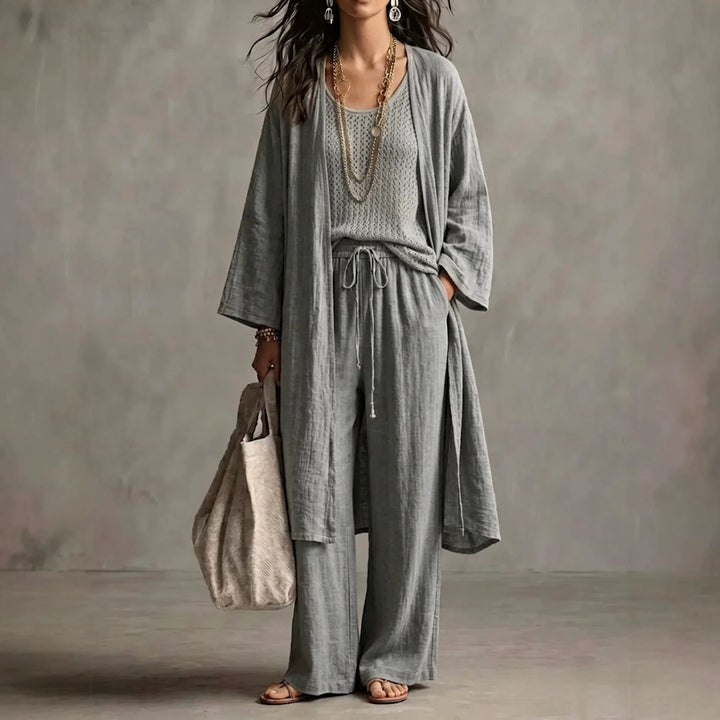 Simone Wide Leg Two Piece Set
