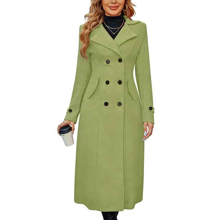 Nerissa Double Breasted Wool Coat