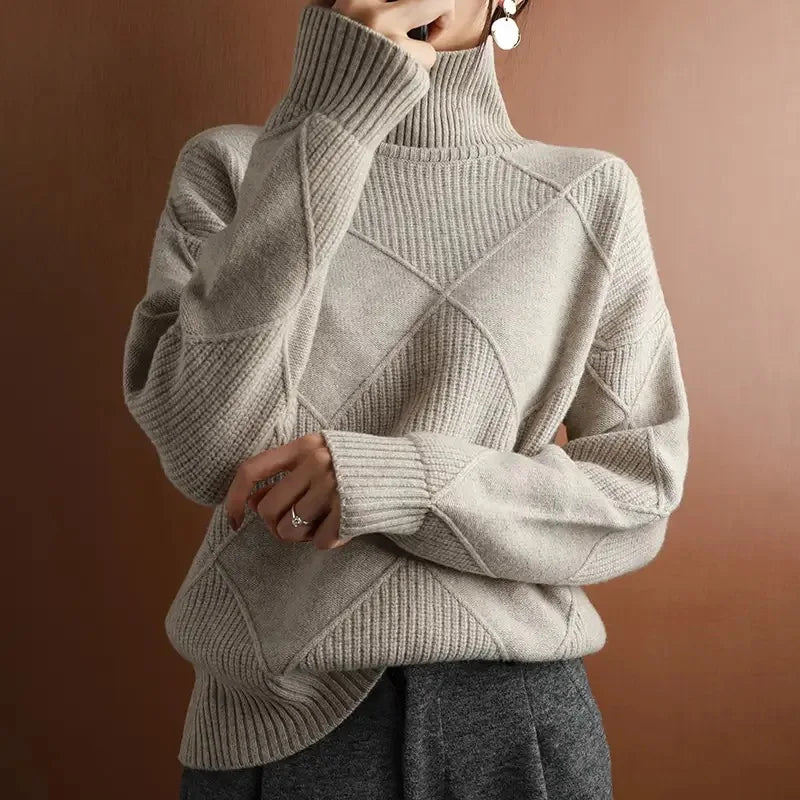 Aubrey High Neck Sweater