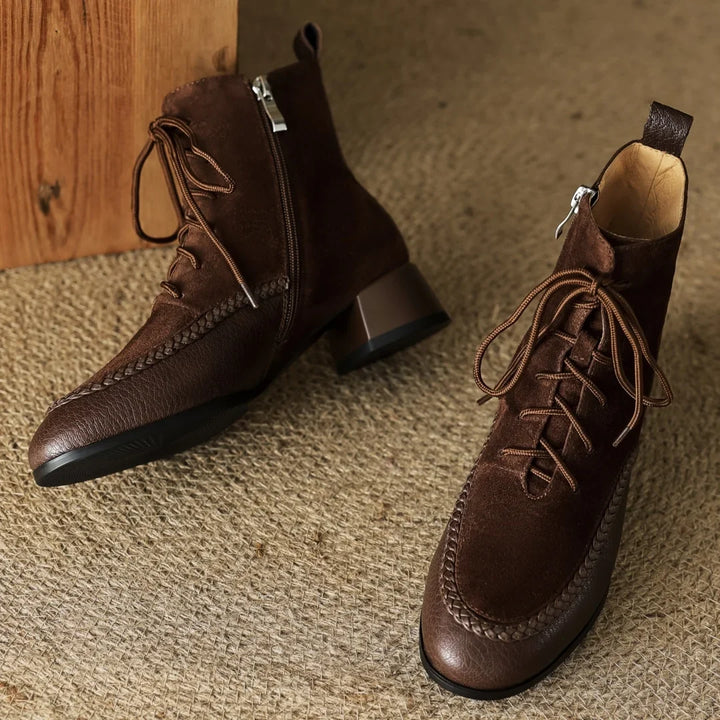 Vesna Lace Up Ankle Boot