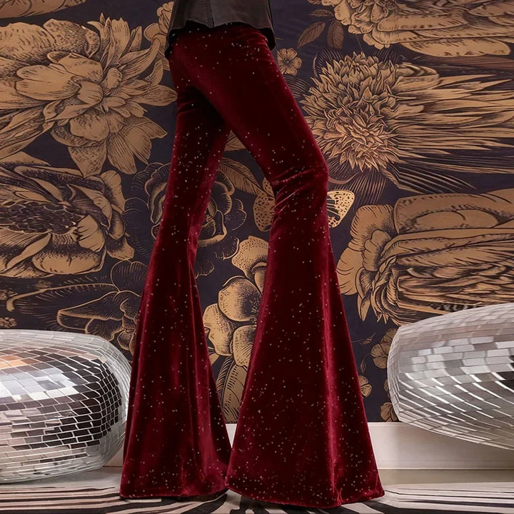Rosamund High Waist Flared Pants