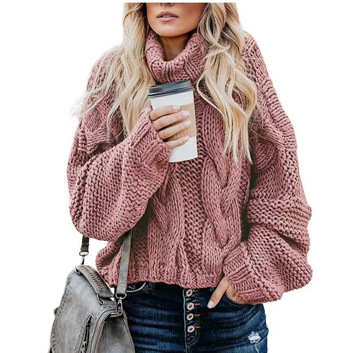 Windham Cable Knit Turtleneck Sweater