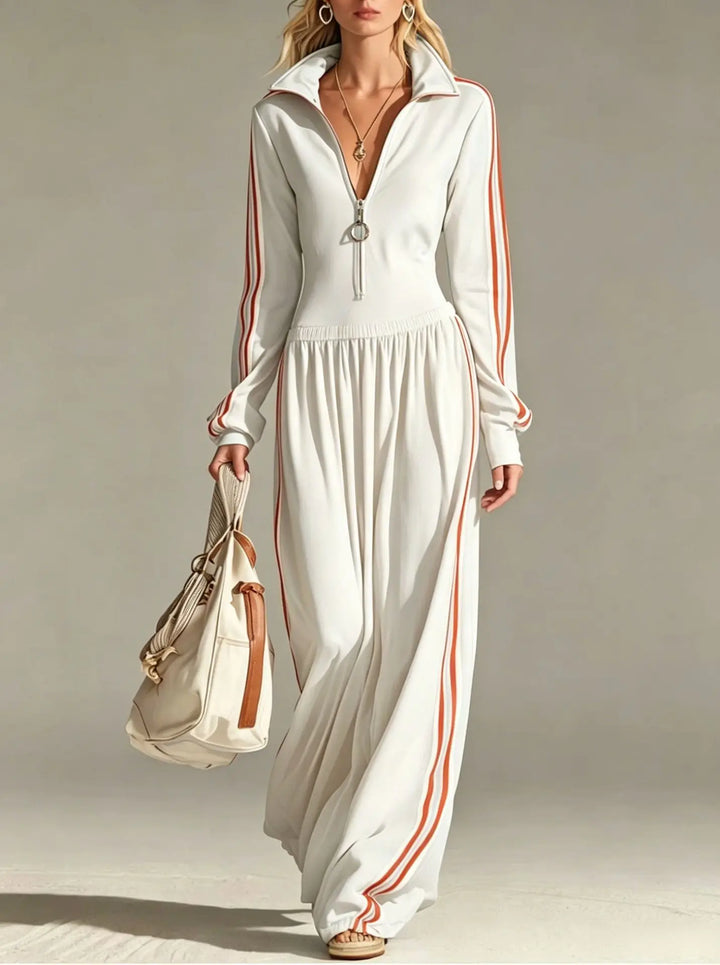 Brenna Activewear Stripe Jumpsuit