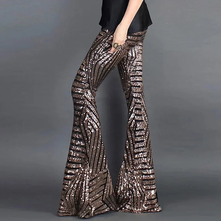 Siloh Sequin Flare Pants