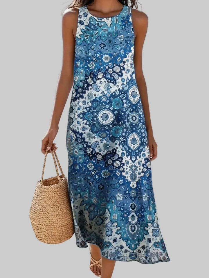 Novalie Bohemian Floral Midi Dress