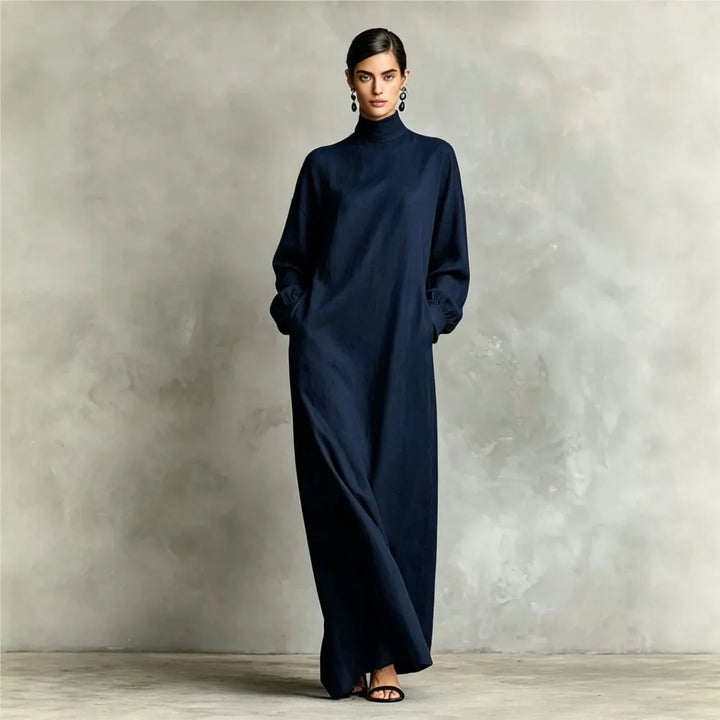 Lucia Turtleneck Maxi Dress