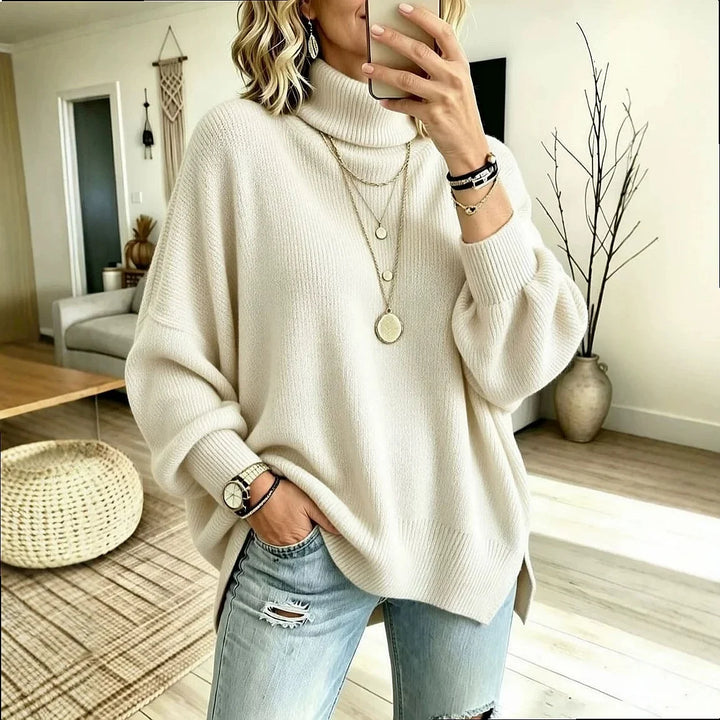 Wren Turtleneck Knit Sweater