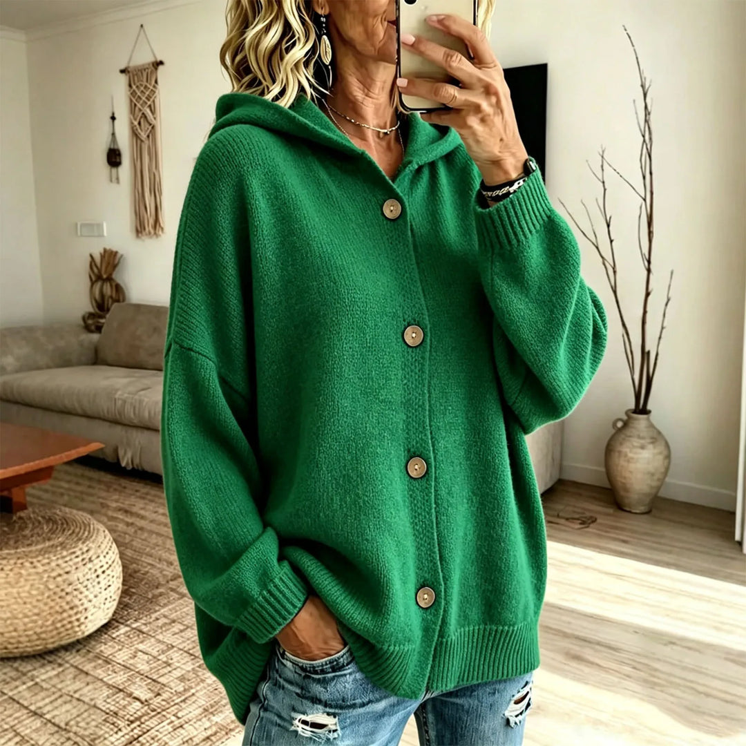 Palmira Hooded Knit Cardigan