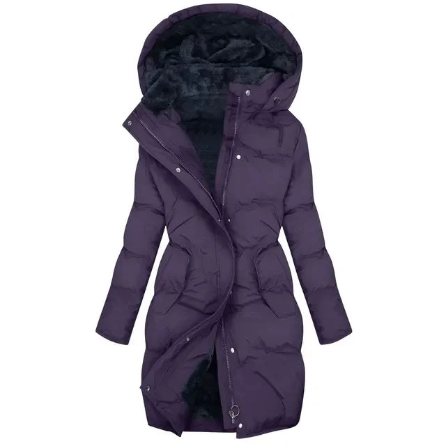 Amalia Drawstring Waist Puffer