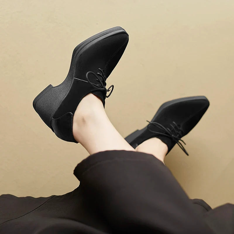 Florence Lace Up Wedges