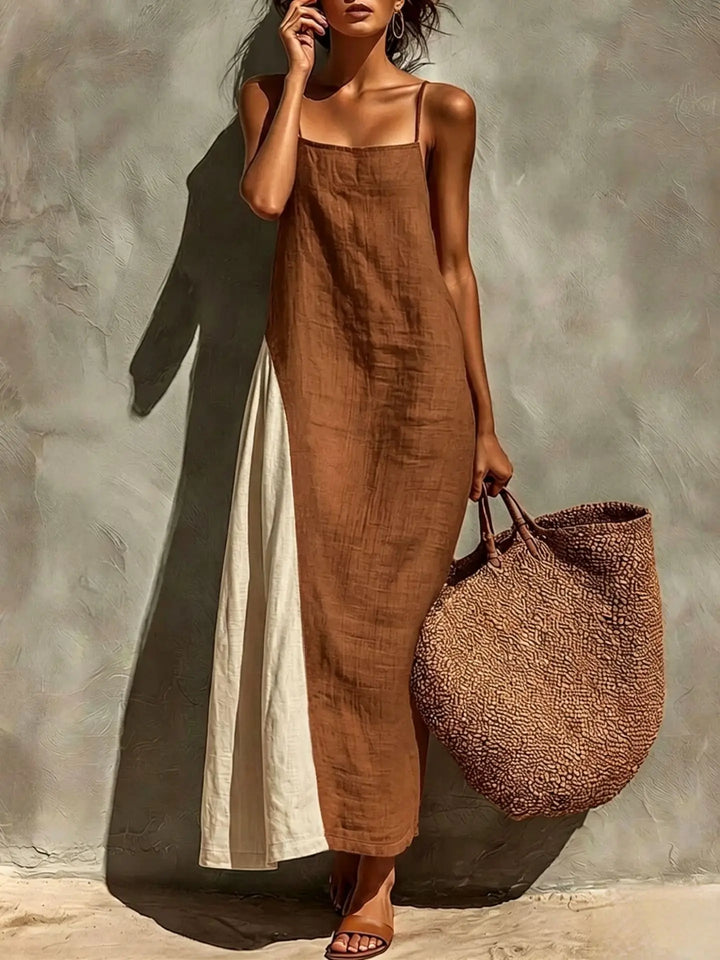 Erline Relaxed Linen Maxi Dress