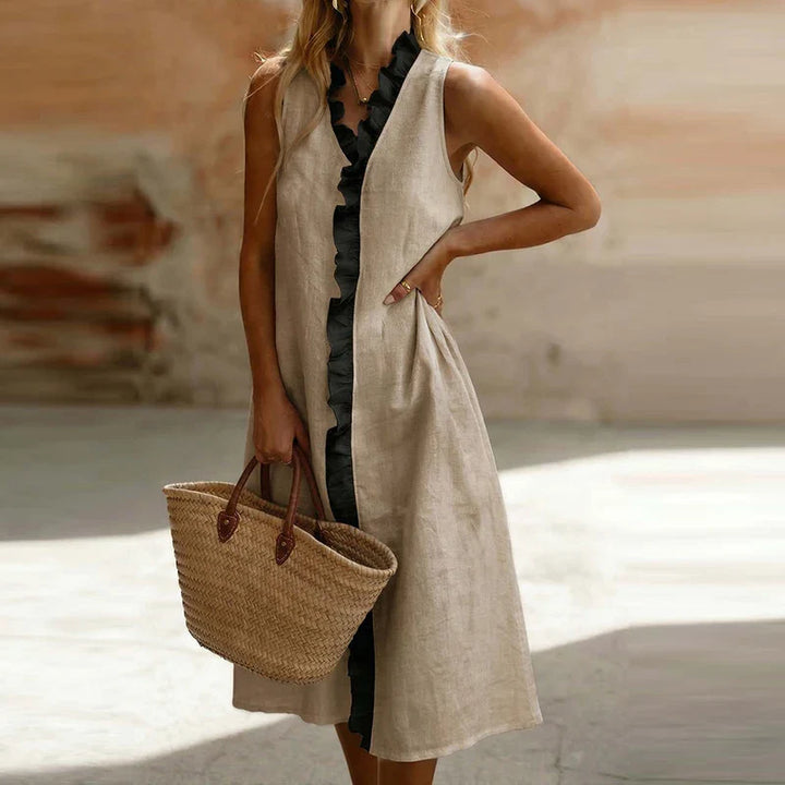 Orelia Sleeveless Casual Dress