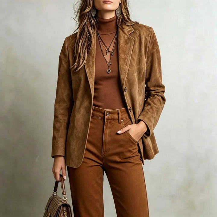 Theron Notched Lapel Blazer